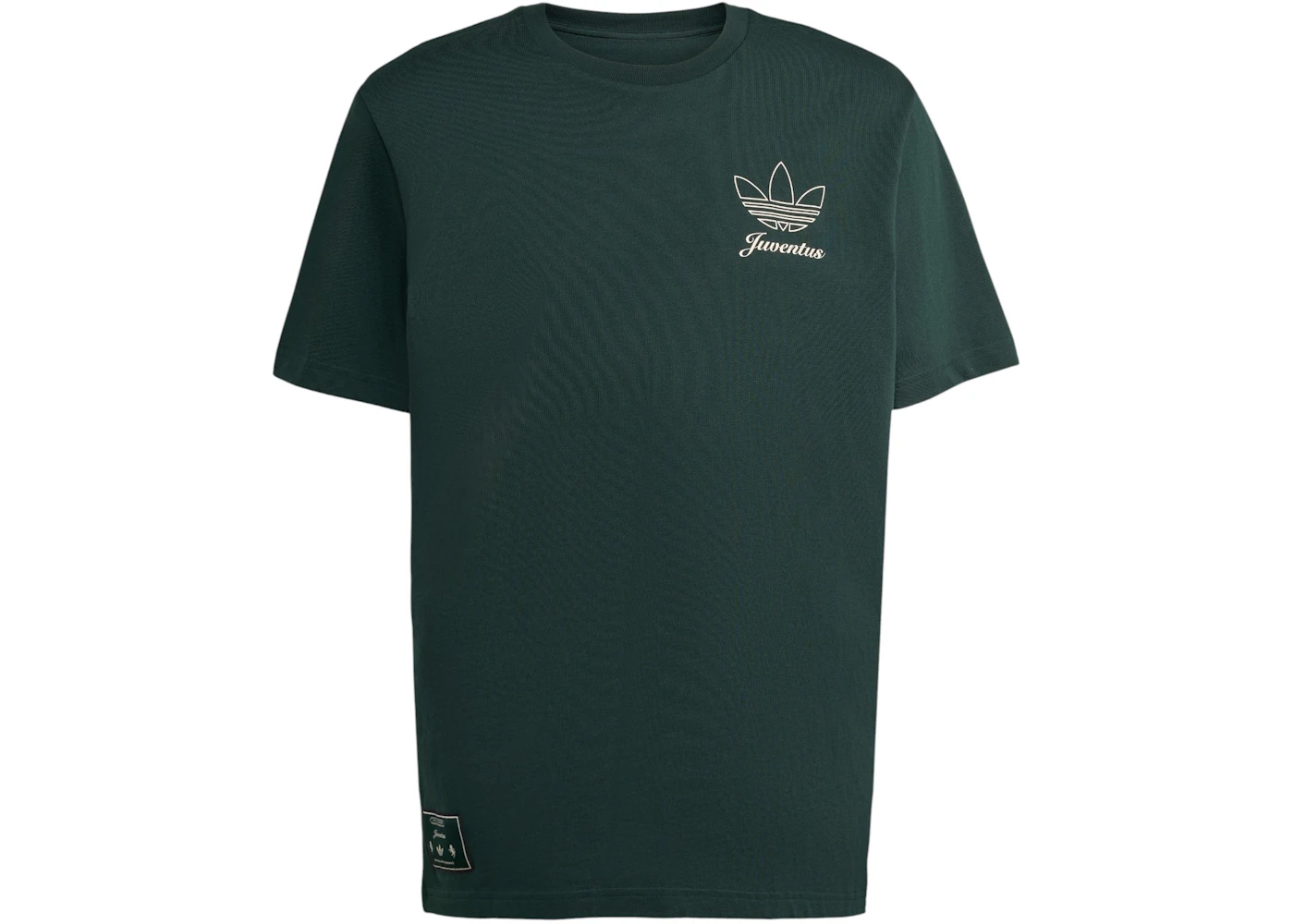 adidas Juventus Terrace Icons Graphic Tee Shadow Green