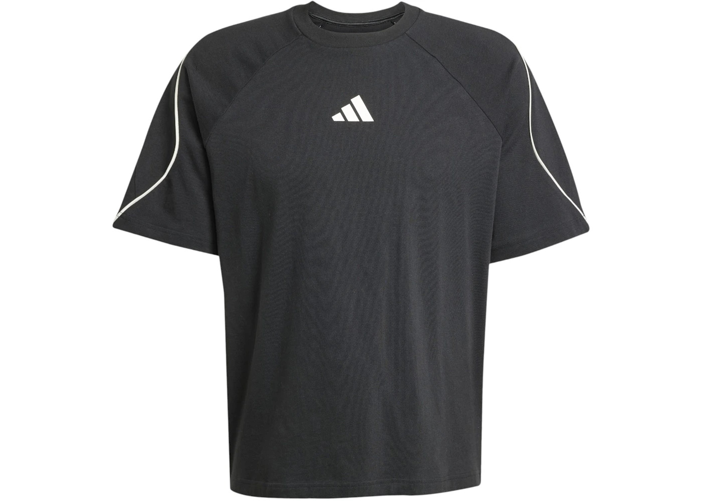 adidas Stadium T-Shirt Black Off White