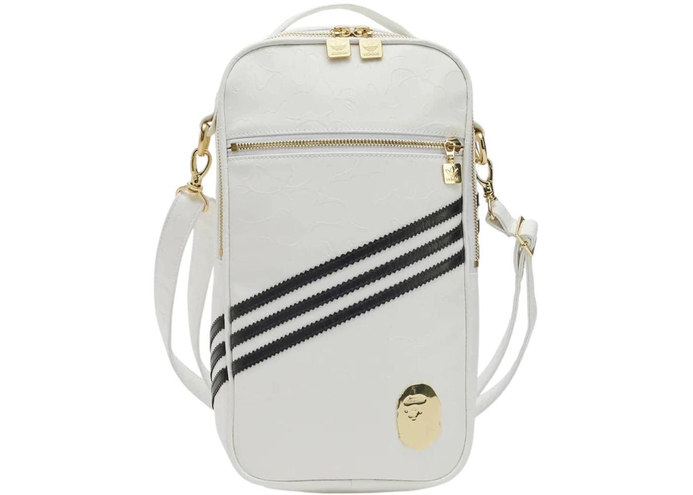 BAPE x adidas Logo Sling Bag Multicolor