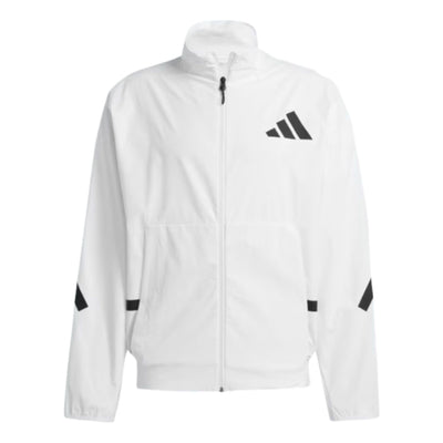 adidas Z.N.E. Sweat Track Jacket Asia Sizing 'White Black'