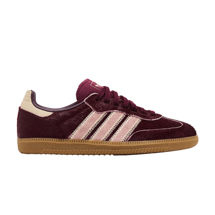 adidas Wmns Samba OG 'Pony Hair Pack - Maroon'