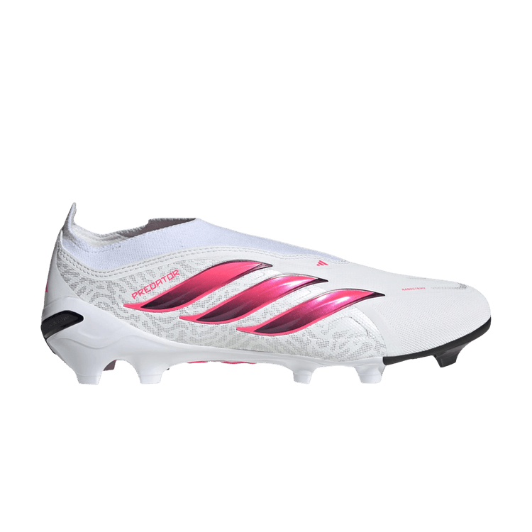 adidas Predator League Laceless FG 'Cloud White Solar Turbo'