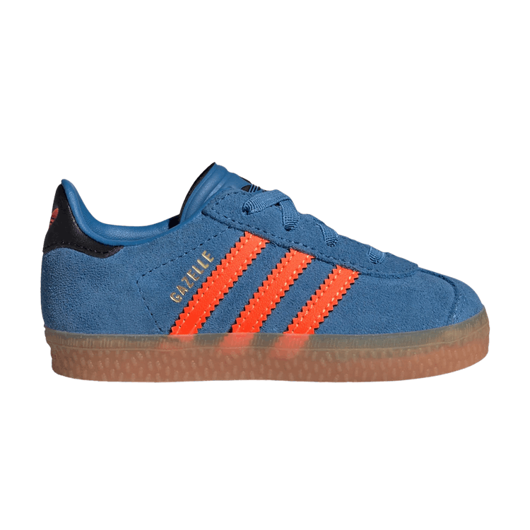 adidas Gazelle Comfort Closure El I 'Focus Blue Solar Orange'