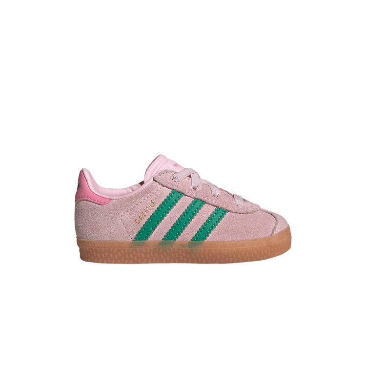 adidas Gazelle Comfort Closure EL I 'Clear Pink Court Green'