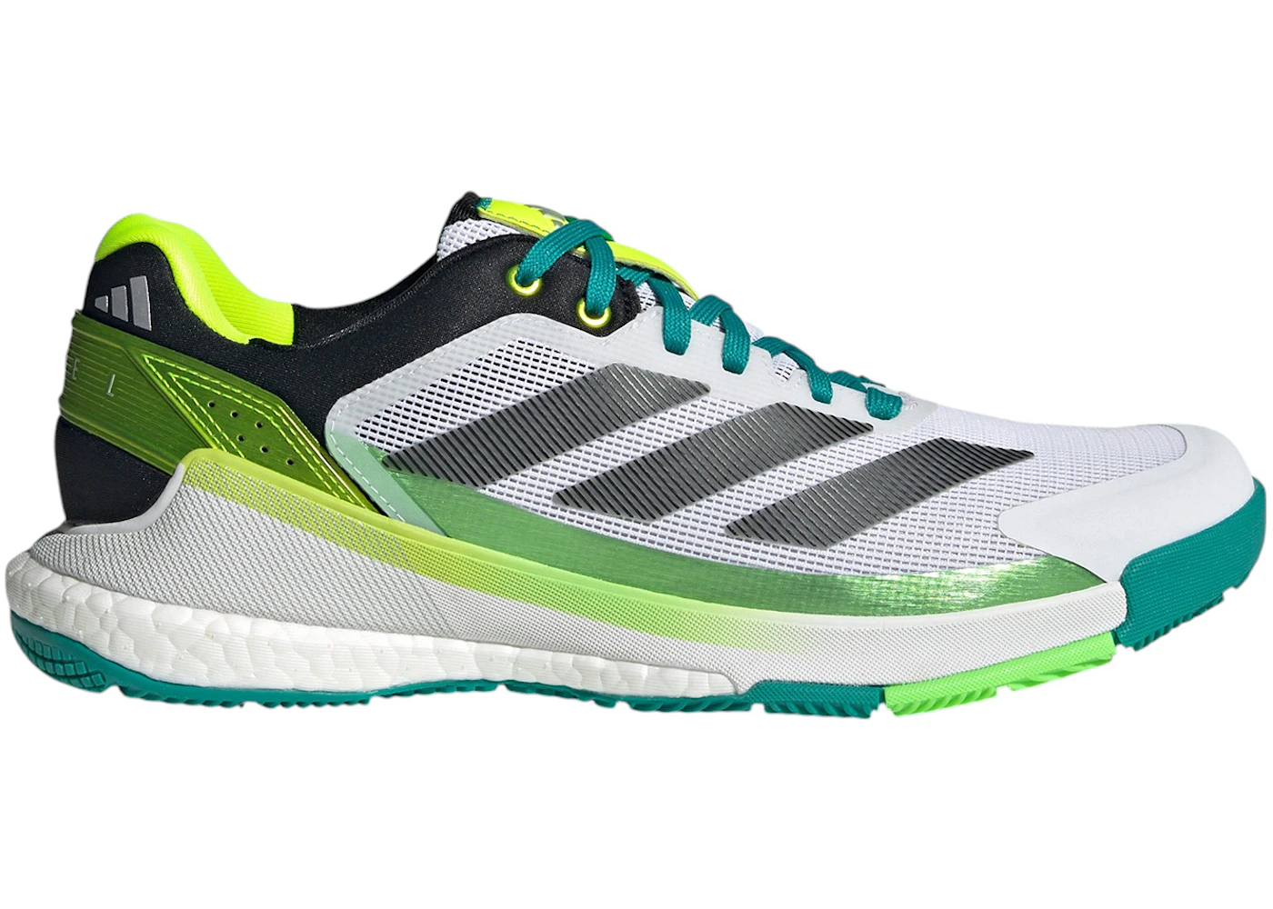 adidas Crazyquick Boost Padel Cloud White Core Black Lime Burst