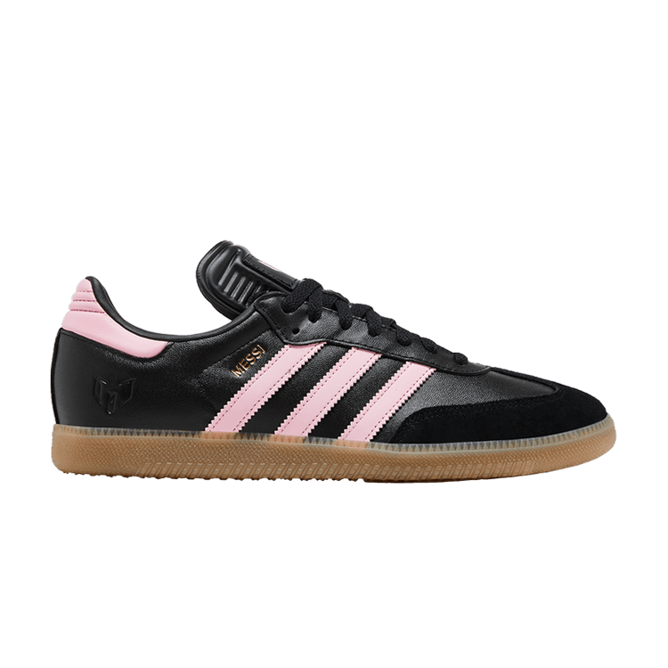 adidas Samba Messi Black Gold Metallic