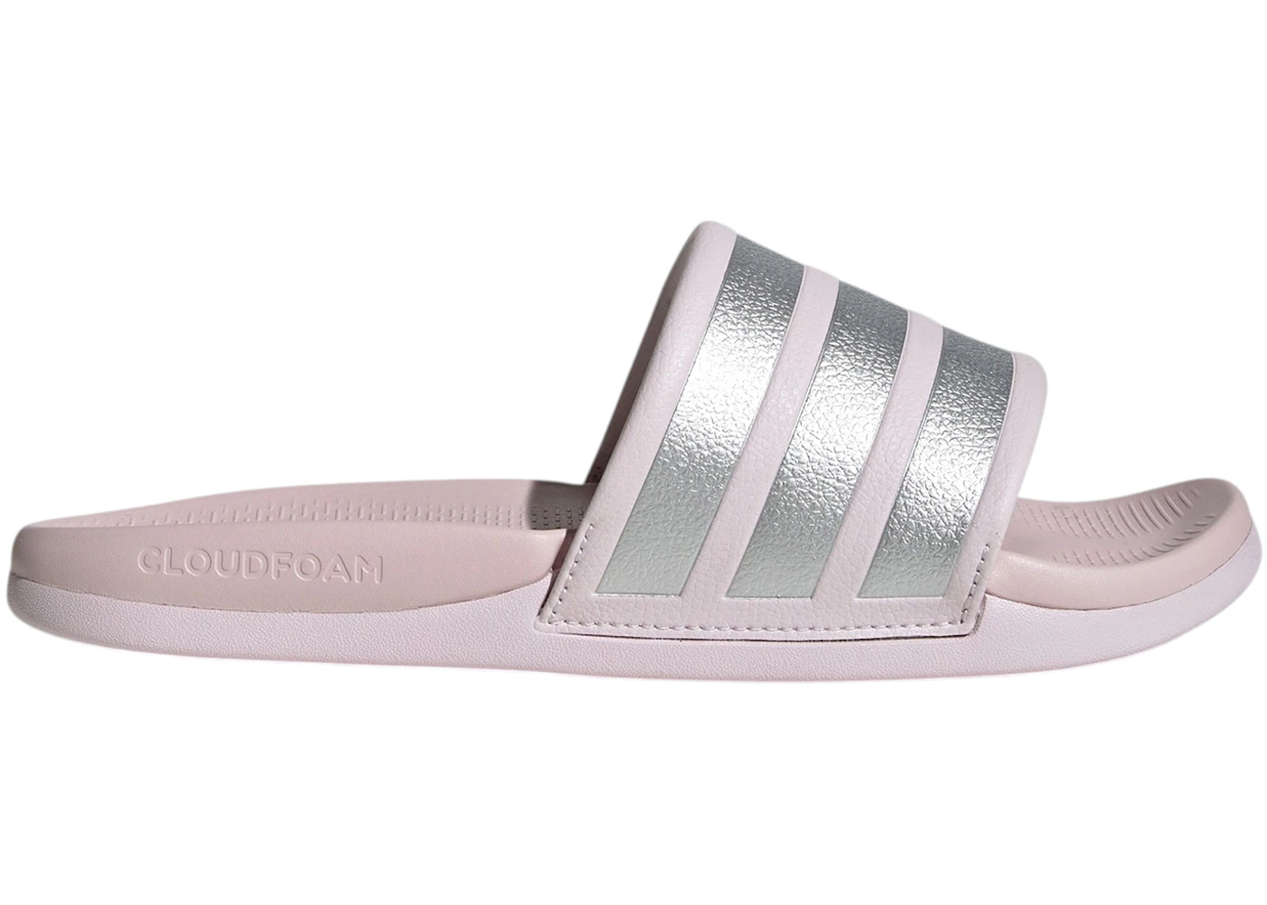 adidas Adilette Comfort 2.0 Slides Almost Pink Silver (Women's)