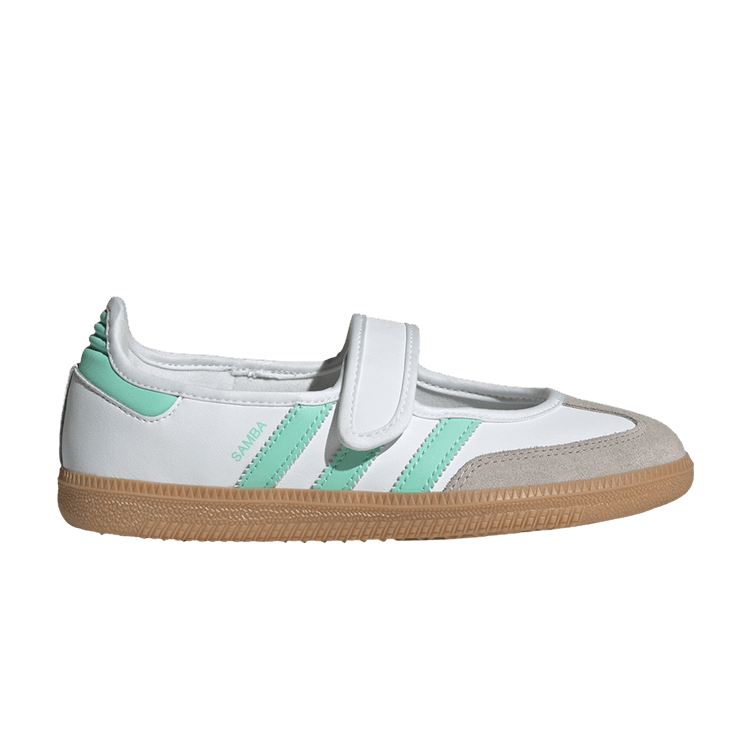 adidas Samba Jane J 'Cloud White Easy Green Gum'