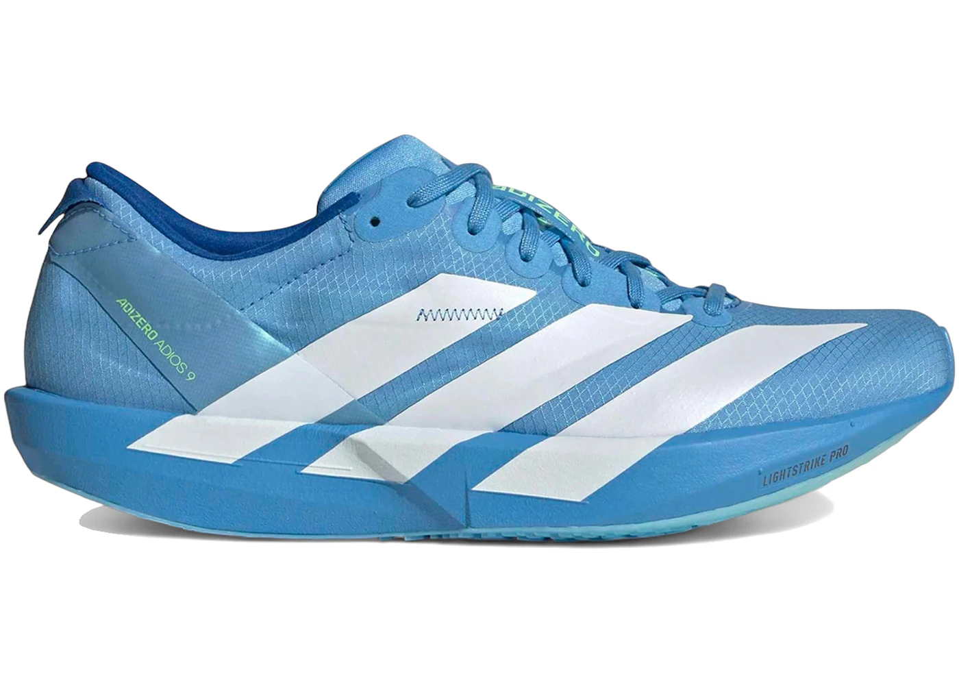 adidas Adizero Adios 9 Blue Burst White Lime Burst (Women's)