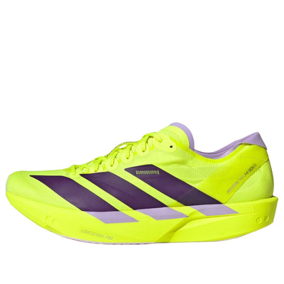 adidas Adizero Takumi Sen 11 Shoes 'Solar Yellow Aurora Plum Powder Plum'
