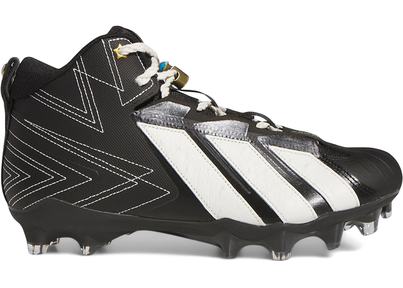 adidas Adizero Chaos II Lineman Rodeo Black Off White