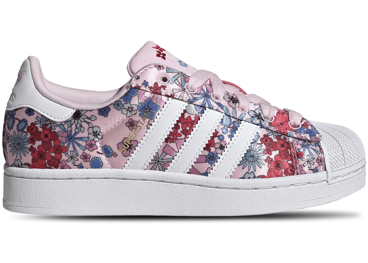 adidas Superstar II Liberty London Clear Pink Floral (GS)