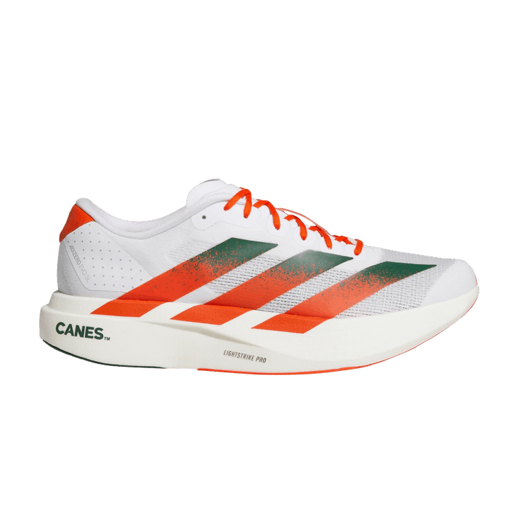 NCAA x adidas Adizero Evo SL 'Miami'