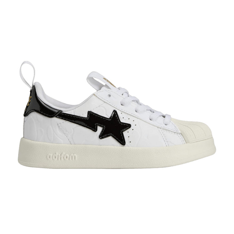 BAPE x adidas Superstar 360 K 'White Black'