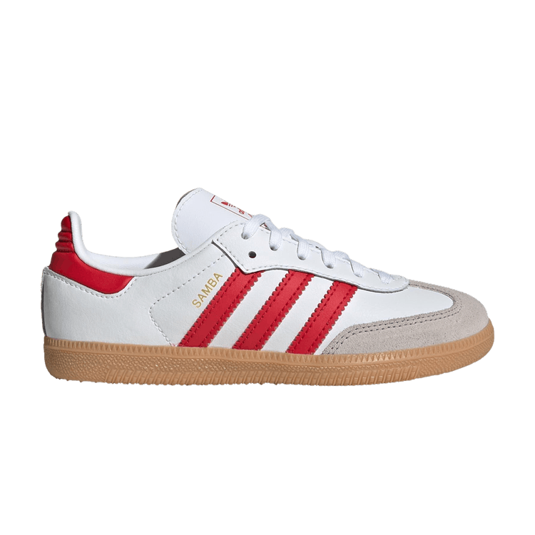 adidas Samba OG C 'White Scarlet Gum'