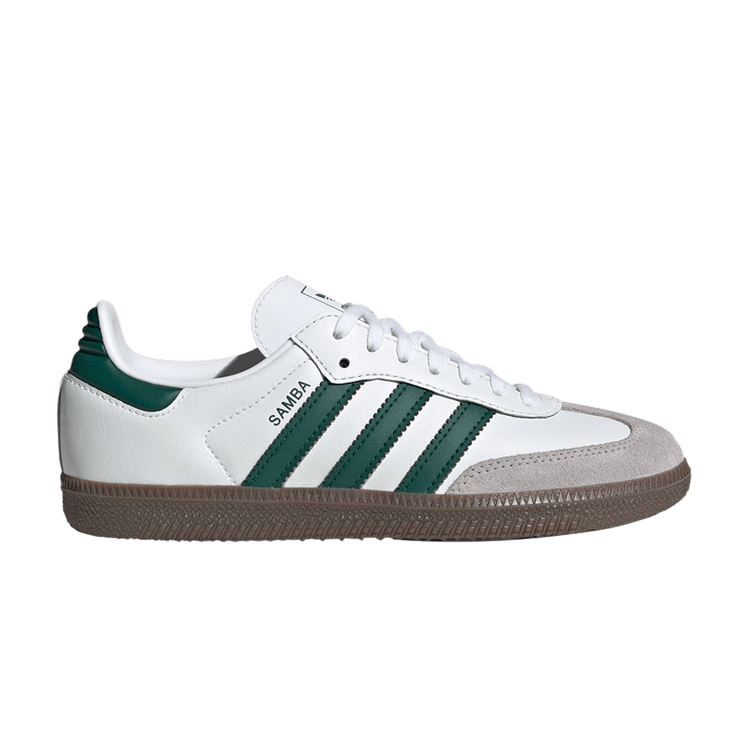 adidas Samba OG J 'Cloud White Green'