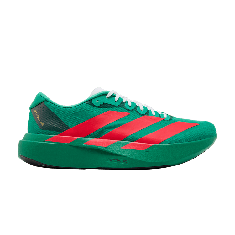adidas Adizero Evo SL Court Green Lucid Red