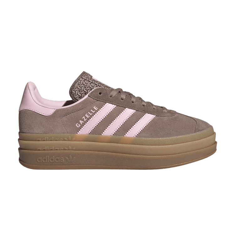 adidas Wmns Gazelle Bold 'Trace Brown Clear Pink Earth Strata'