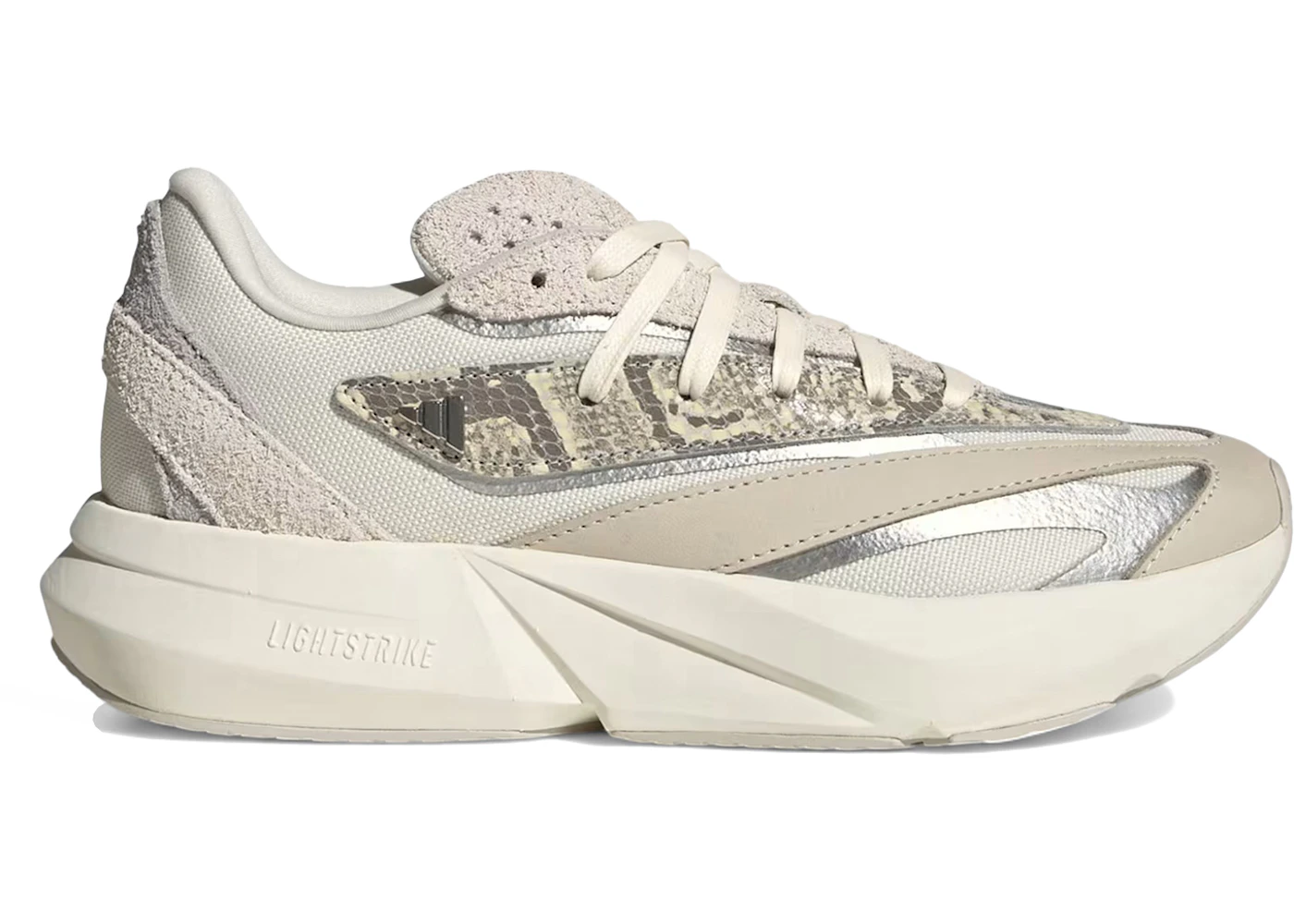 adidas Lightblaze Snakeskin Off White Silver (Women's)