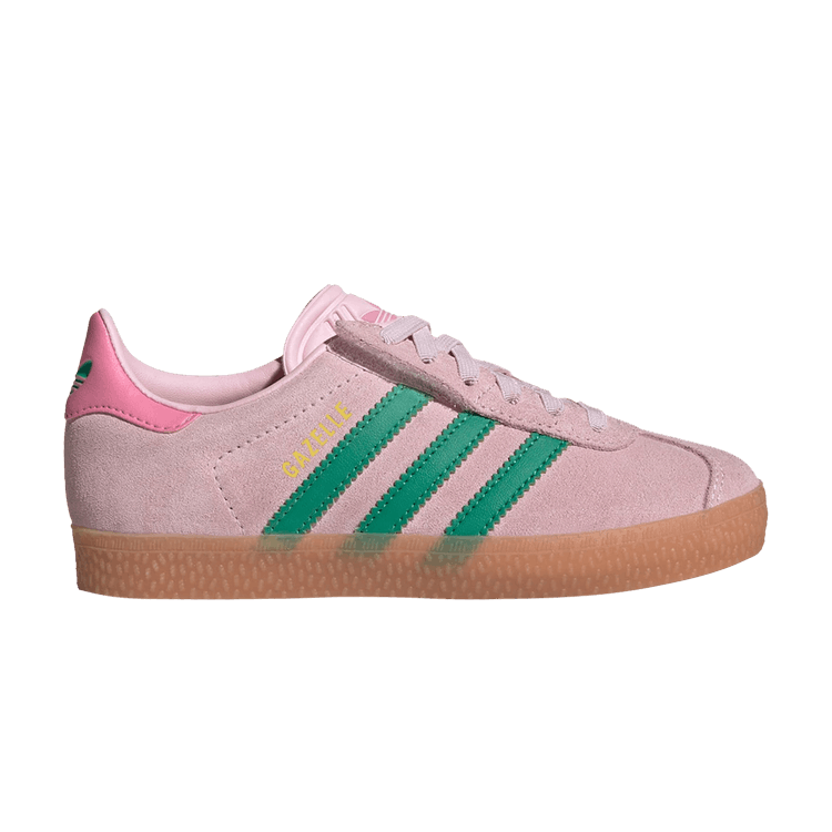 adidas Gazelle Comfort Closure El C 'Clear Pink Court Green'