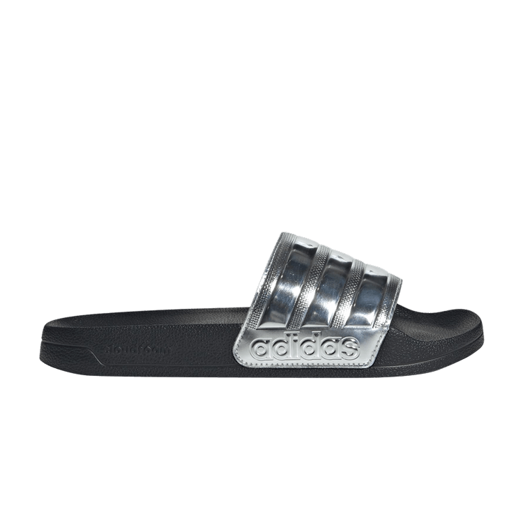 adidas Adilette Shower Slide 'Silver Metallic'