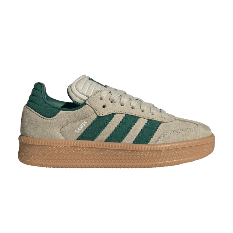 adidas Samba XLG J 'Putty Grey Collegiate Green'