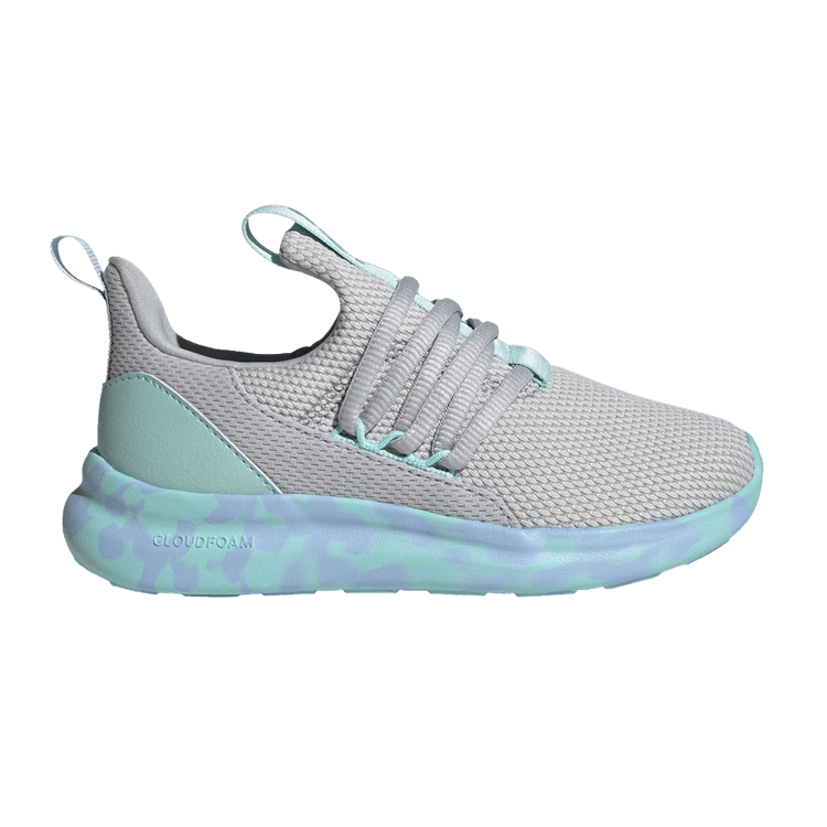 adidas Lite Racer Adapt 7.0 K 'Grey Semi Flash Aqua'