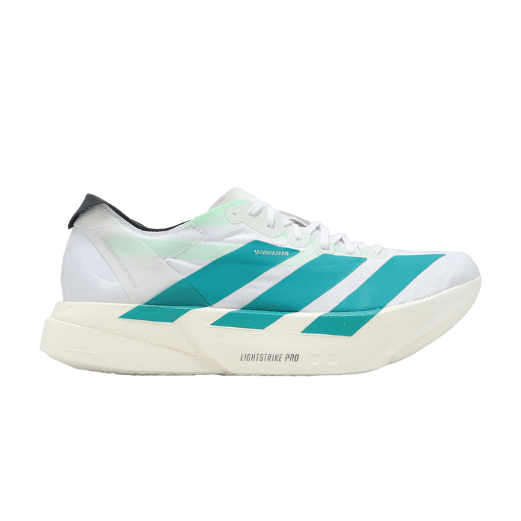 adidas Adizero Adios Pro 4 'White Pure Teal'