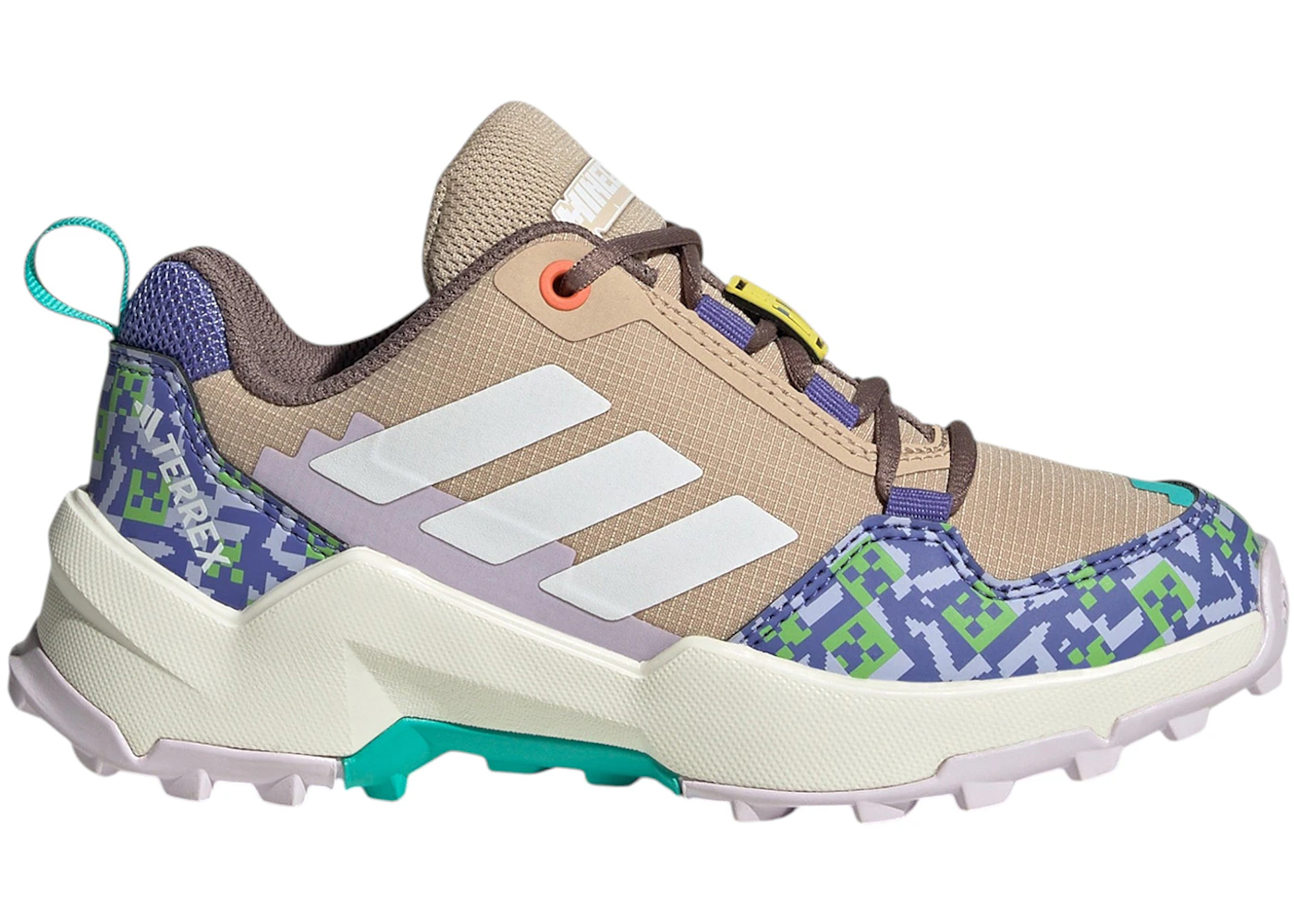 adidas Terrex AX4R Minecraft Magic Beige Semi Impact Orange (GS)