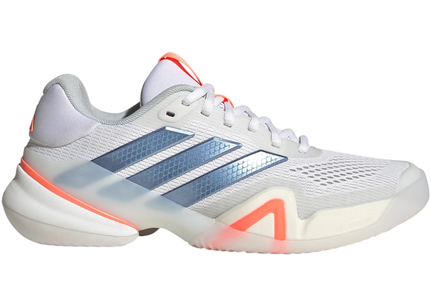 adidas Barricade 14 White Halo Blue Orange (Women's)