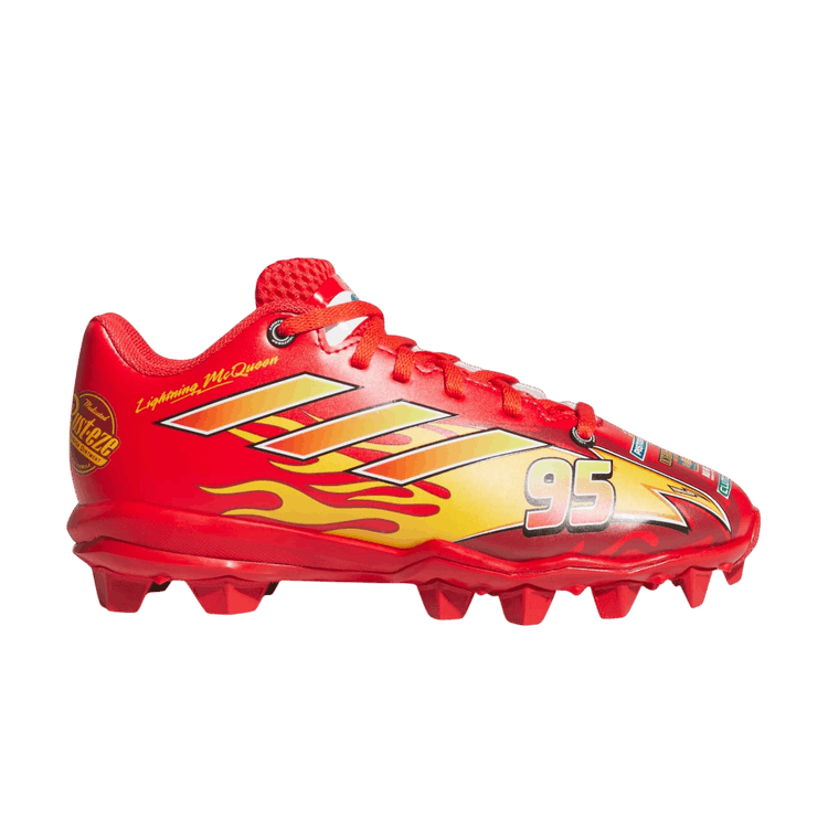 adidas Pixar Cars Adizero Impact 2 Big Kid/Little Kid 'Lucid Red Yellow'