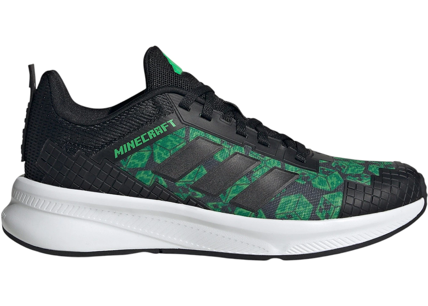 adidas Fortarun 4.0 Minecraft Black (GS)