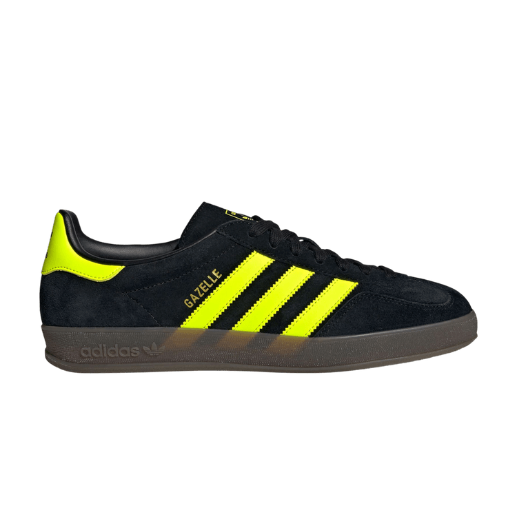 adidas Gazelle Indoor 'Black Solar Yellow'