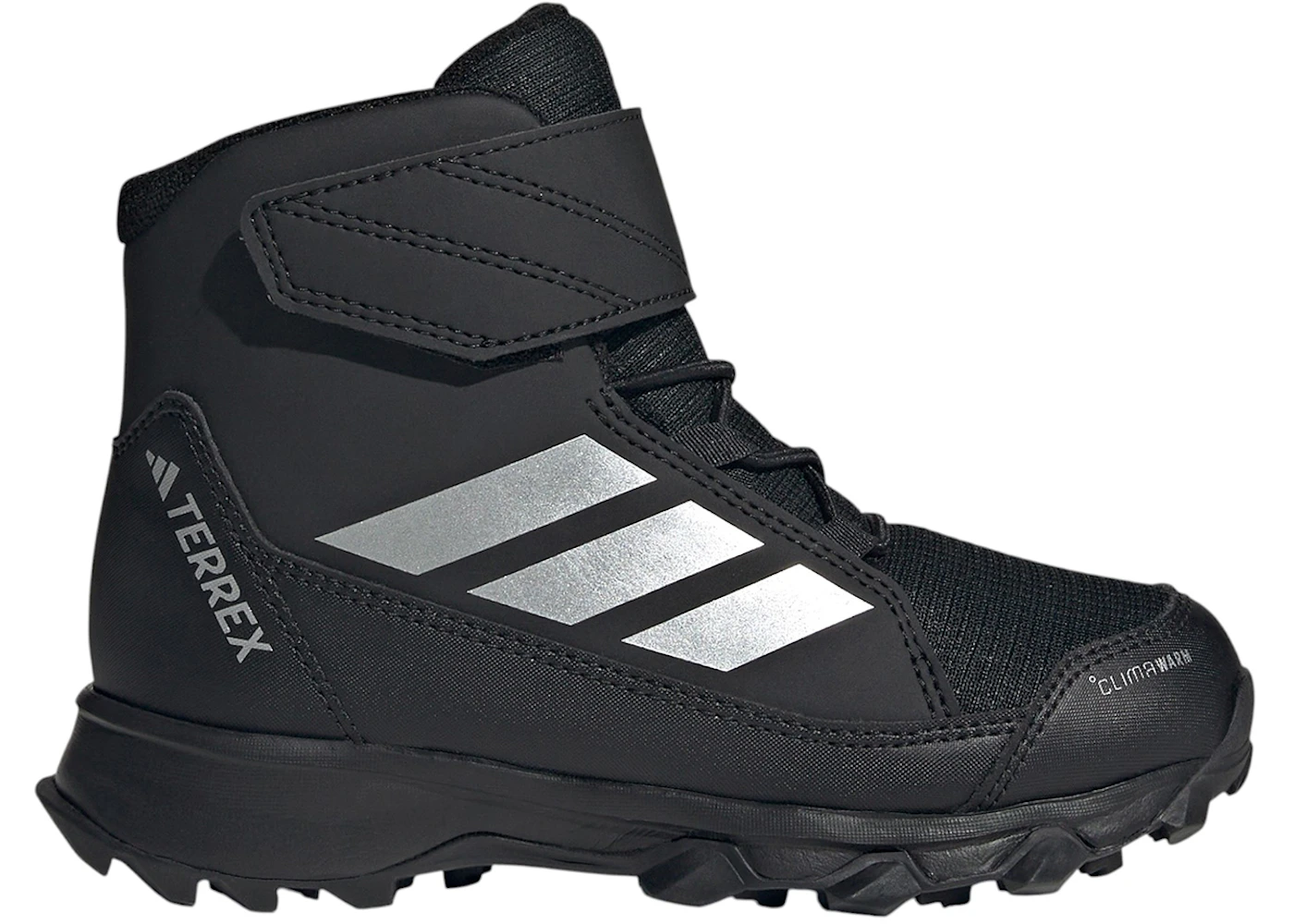 adidas Terrex Snow CF Climawarm Winter Black Matte Silver (GS)