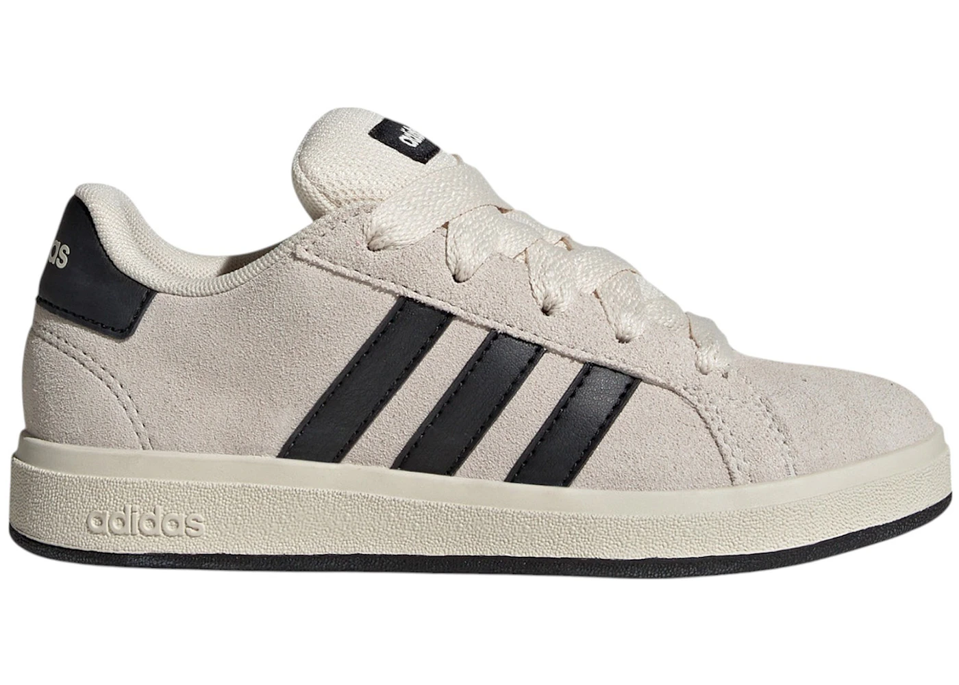 adidas Grand Court 00s Wonder White Core Black Cloud White (GS)