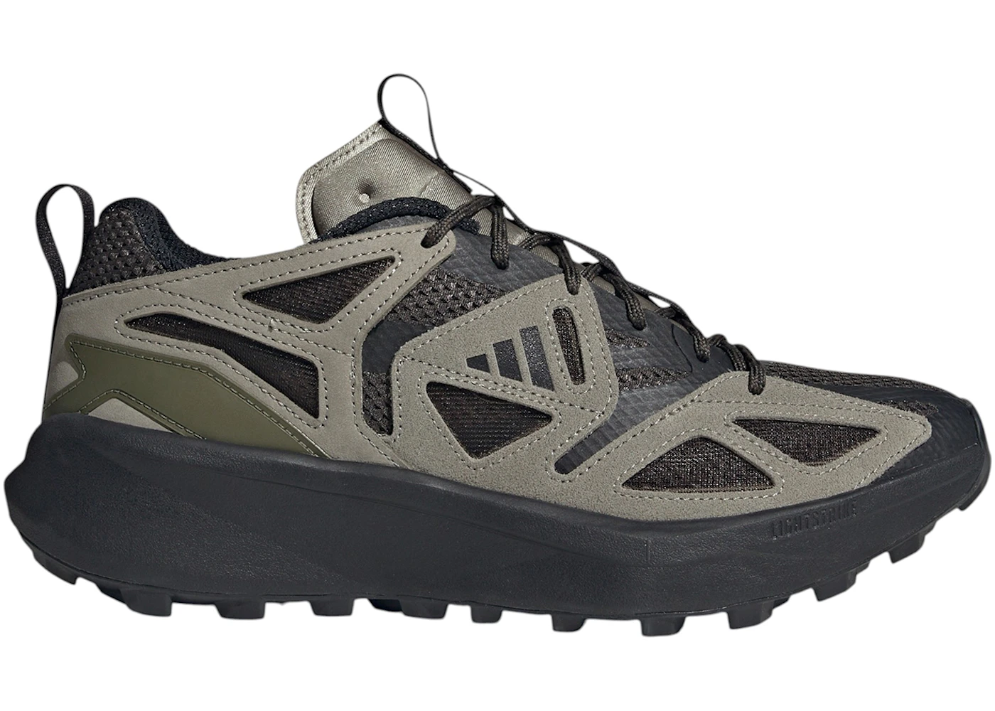 adidas Kantai Trail Shadow Olive Black Silver Pebble