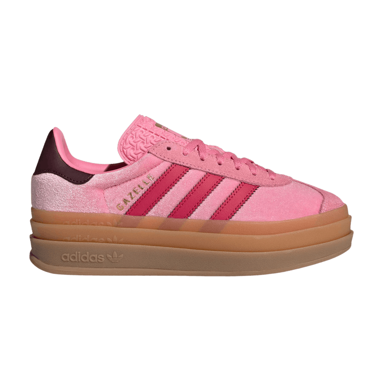adidas Gazelle Bold J 'Bliss Pink Maroon'