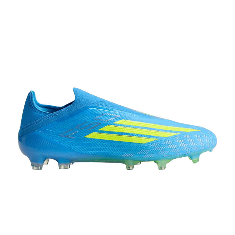 adidas F50 Elite Laceless FG 'Lucid Ray Blue Team Solar Yellow 2 Lucid Aquamarine'