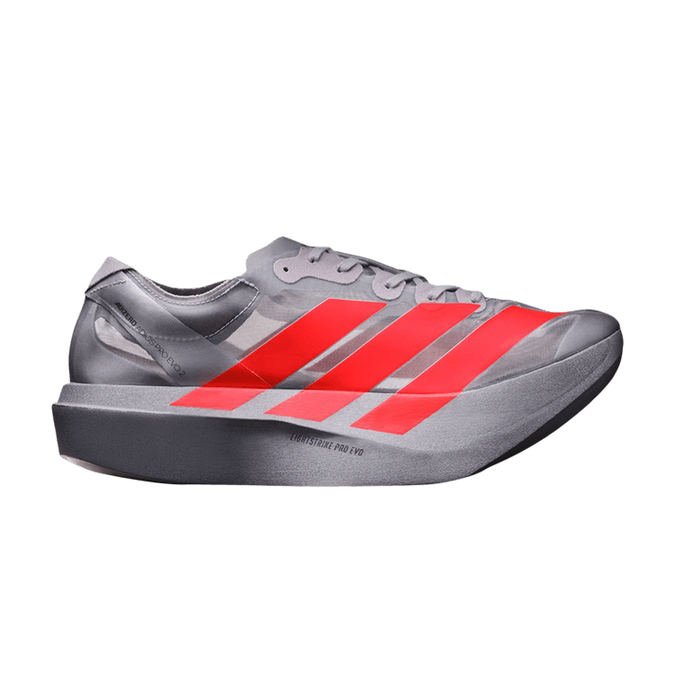 adidas Adizero Adios Pro Evo 2 'Silver Metallic Lucid Red'