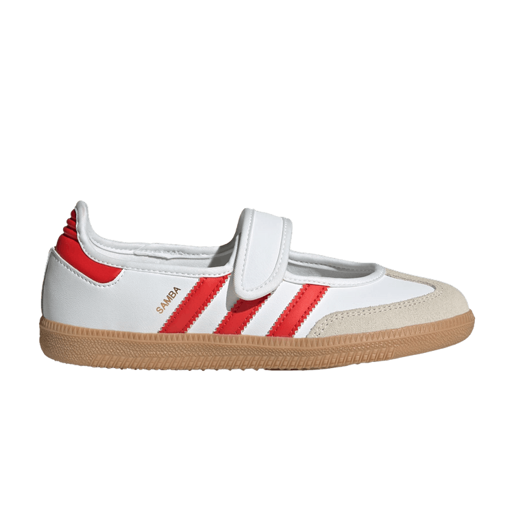 adidas Samba Jane J 'White Red Gum'