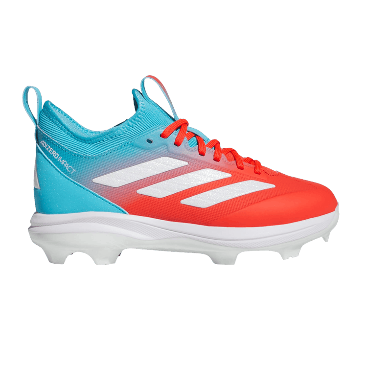 adidas Adizero Impact TPU J 'Candy Pack - Bright Cyan Bright Red'