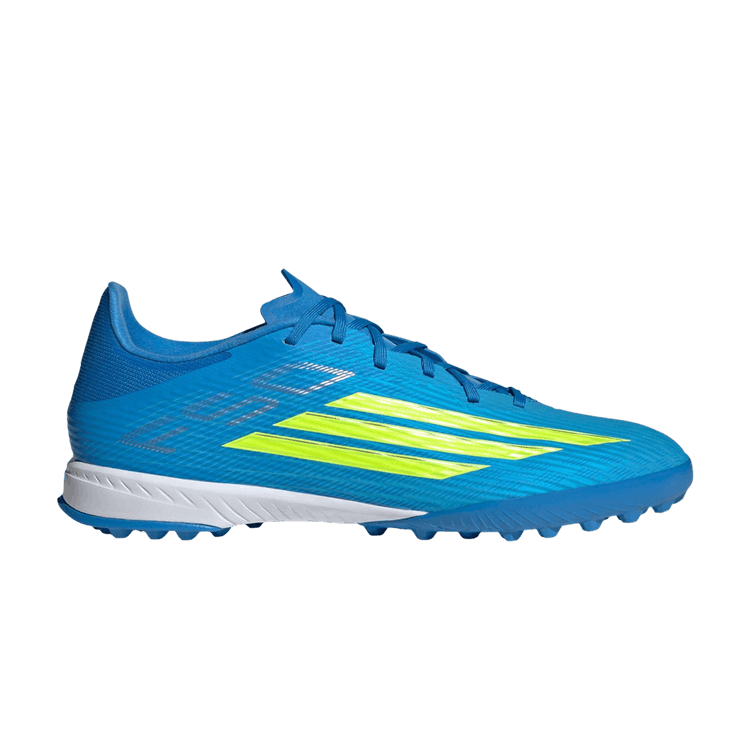 adidas F50 League TF  'Lucid Ray Blue Team Solar Yellow 2 Lucid Aquamarine'