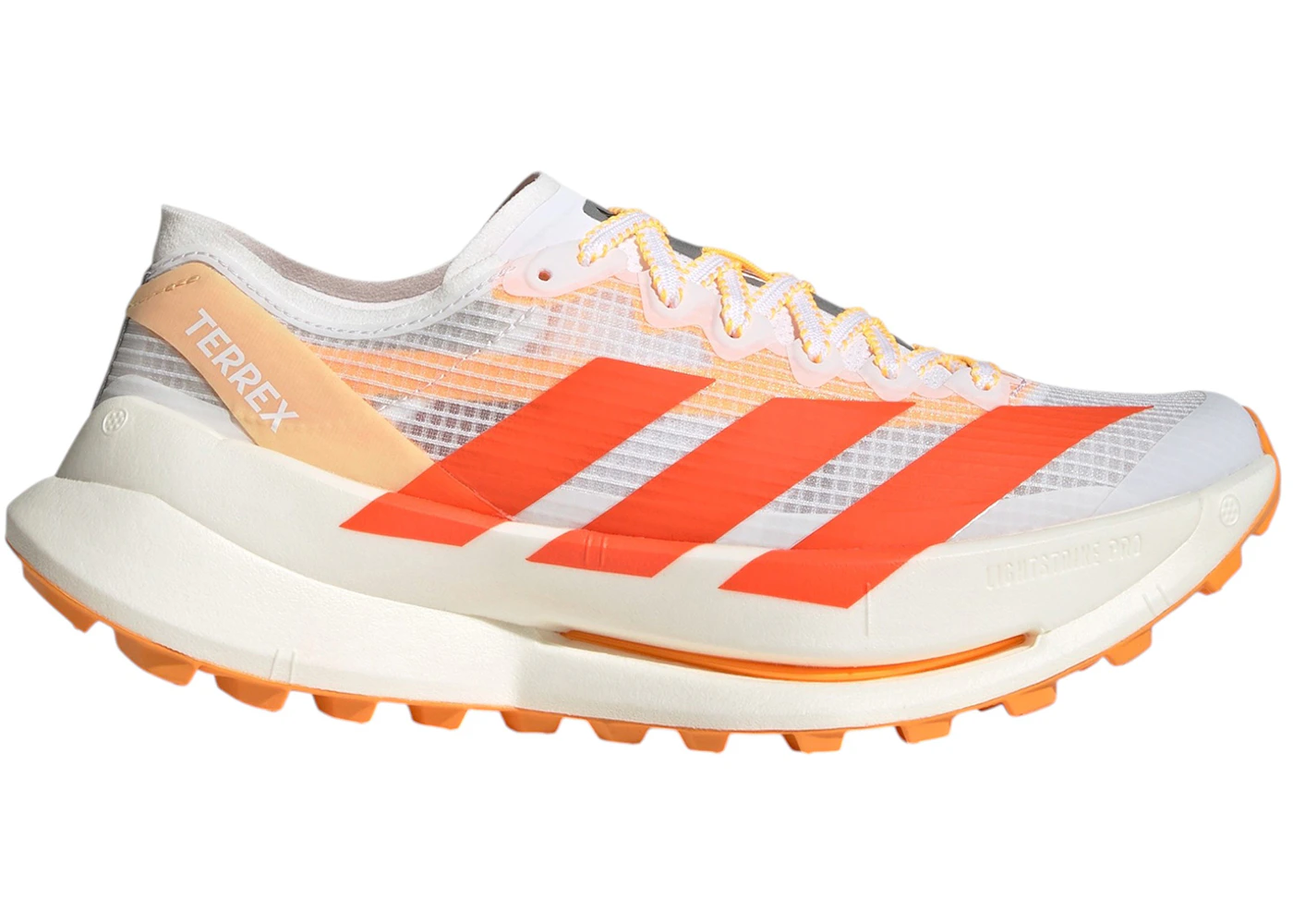 adidas Terrex Agravic Speed Ultra 2 Trail White Impact Orange (Women's)