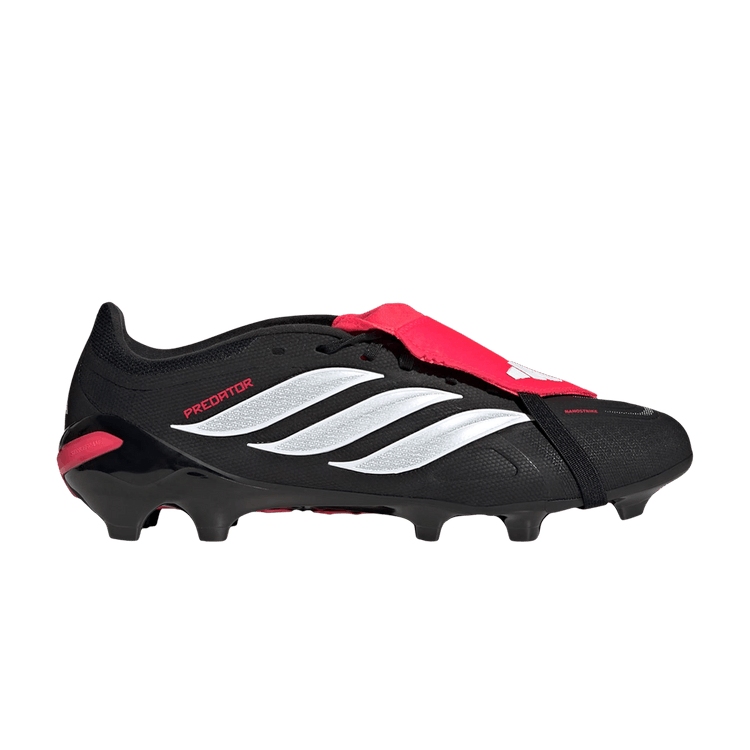 adidas Predator League Fold Over Tongue FG 'Core Black Cloud White Lucid Red'