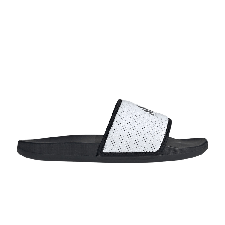 adidas Adilette Comfort Slide 'White Black'