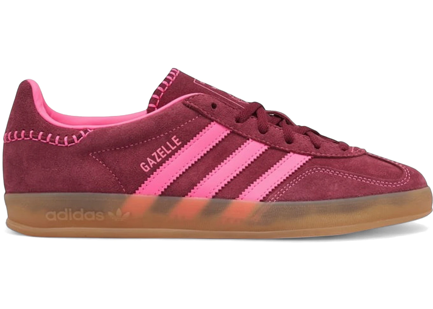 adidas Gazelle Indoor Lucid Pink Noble Maroon (Women's)