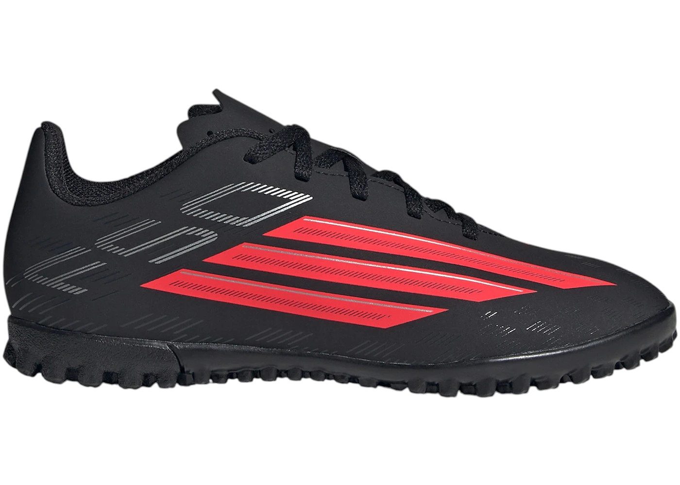 adidas F50 Club TF Core Black Lucid Red (GS)