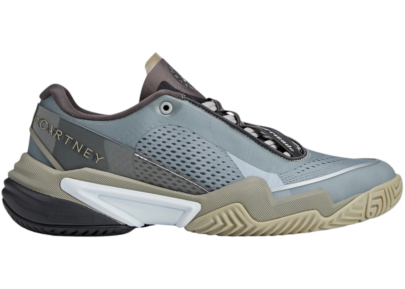 adidas Barricade by Stella McCartney Clear Onix Willow Grey (Women's)