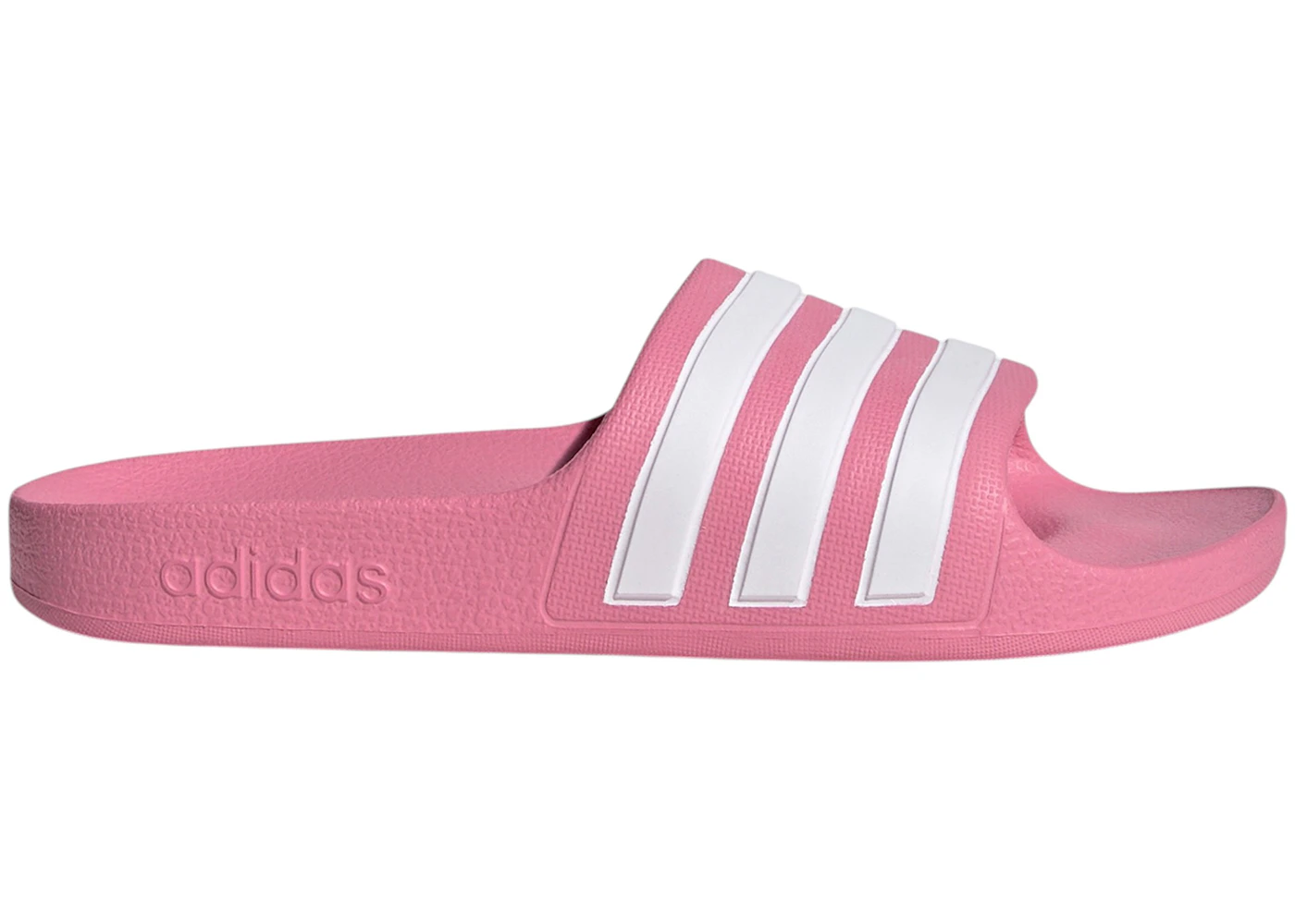 adidas Adilette Aqua Slides Bliss Pink White (GS)