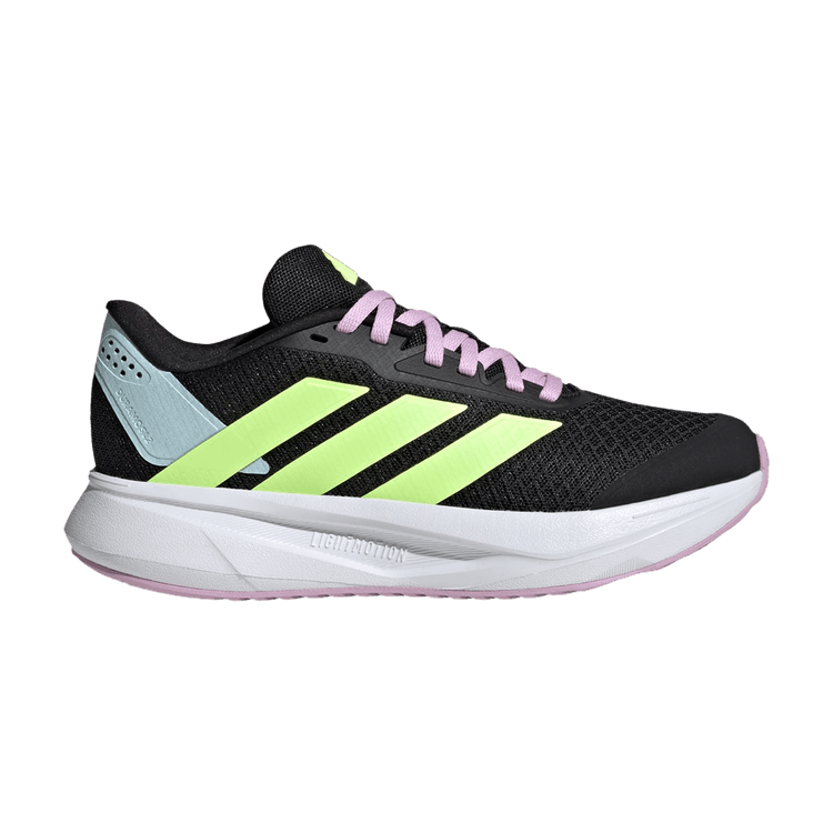 adidas Duramo SL J 'Black Hi-Res Yellow Lilac'